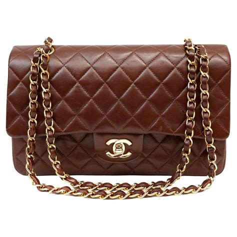 brown classic chanel bag